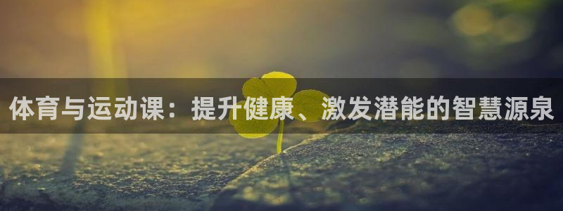 vsport体育官方正版app集团简介:体育与运动课:提升健